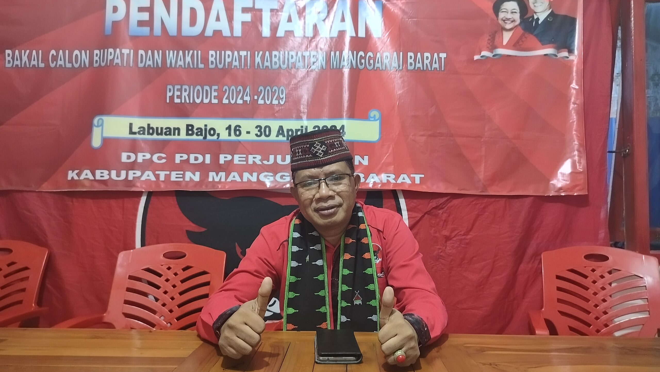 Berikut Total Pendaftar Cakada Di PDI Perjuangan Mabar | Flores Genuine